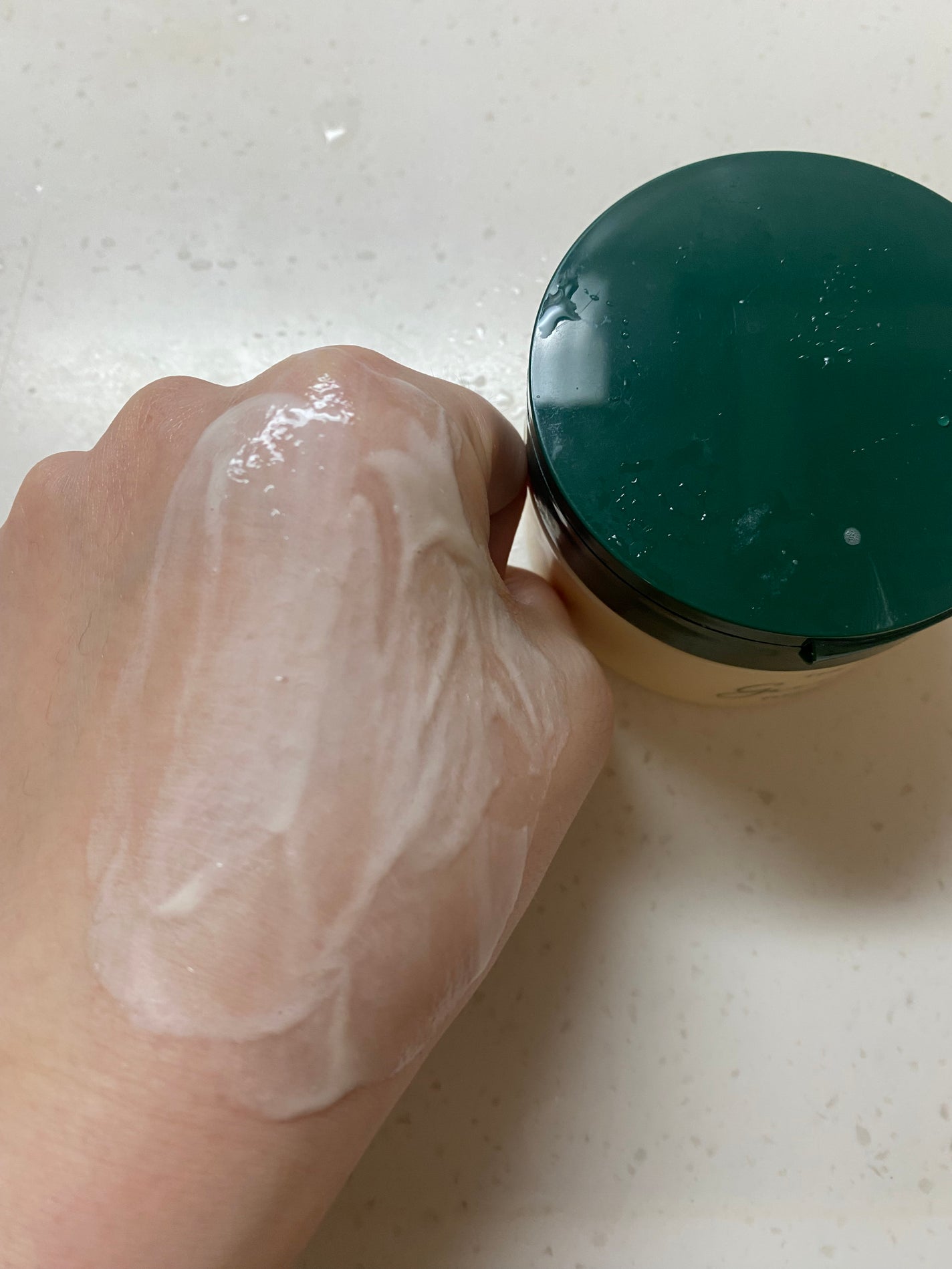 グリーンオートクレンジングホイップ/THE A'VVE/その他洗顔料を使ったクチコミ(4枚目)