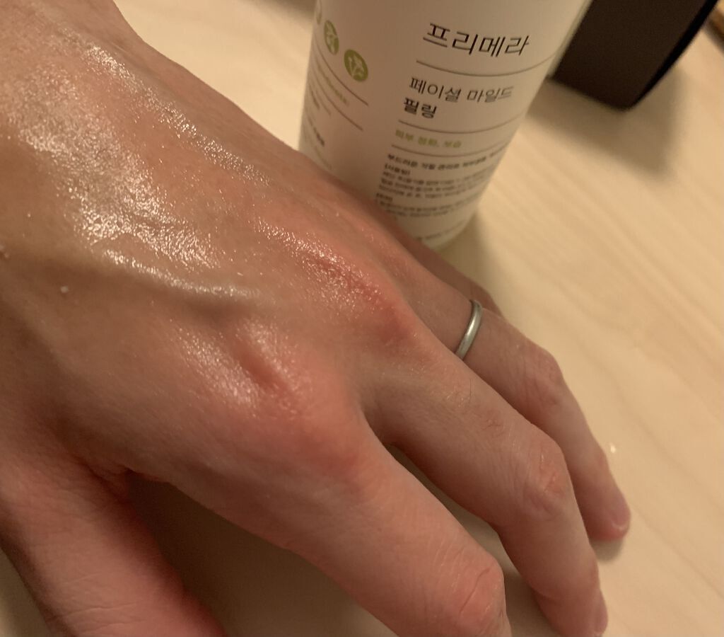 フェイシャルマイルドピーリング/primera/ピーリングを使ったクチコミ（3枚目）