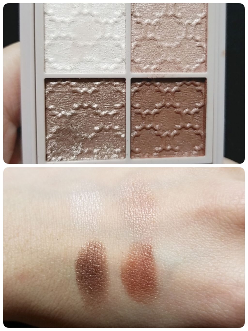 グロッシーリッチ アイズ N/Visée/アイシャドウパレットを使ったクチコミ(2枚目)