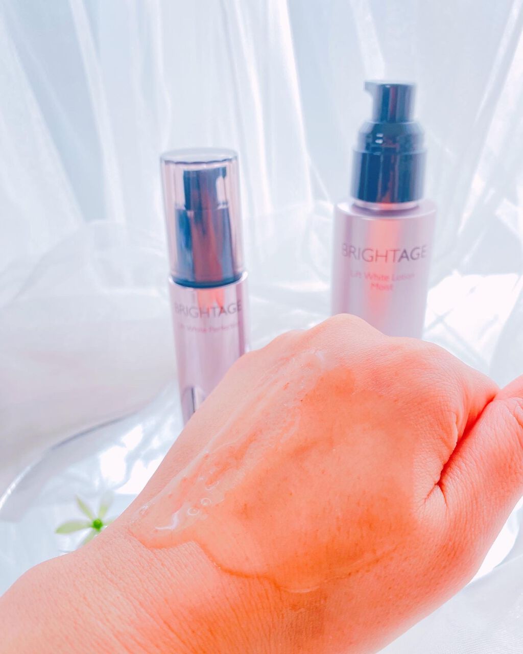 リフトホワイト ローション モイスト/BRIGHTAGE/化粧水を使ったクチコミ（3枚目）