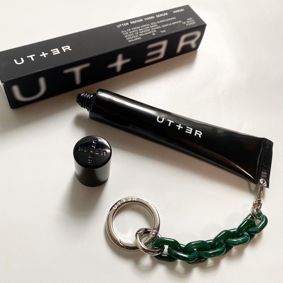 リペアー ハンドセラム (ヒノキ)/UTTER/ハンドクリームを使ったクチコミ（1枚目）