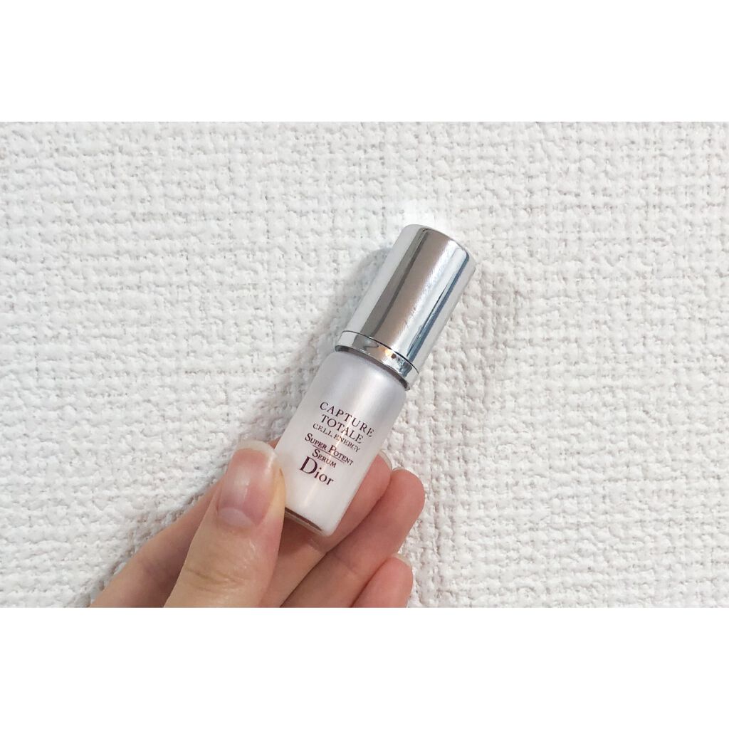 【旧】カプチュール トータル セル ENGY スーパー セラム/Dior/美容液を使ったクチコミ(1枚目)