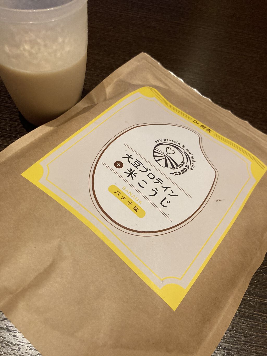 大豆プロテイン＋米こうじ/Dr.KOUSO/ソイプロテインを使ったクチコミ（1枚目）