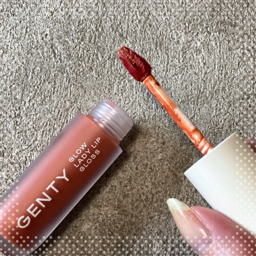 グロウ レディ リップ グロス/GENTY/リップグロスを使ったクチコミ(2枚目)