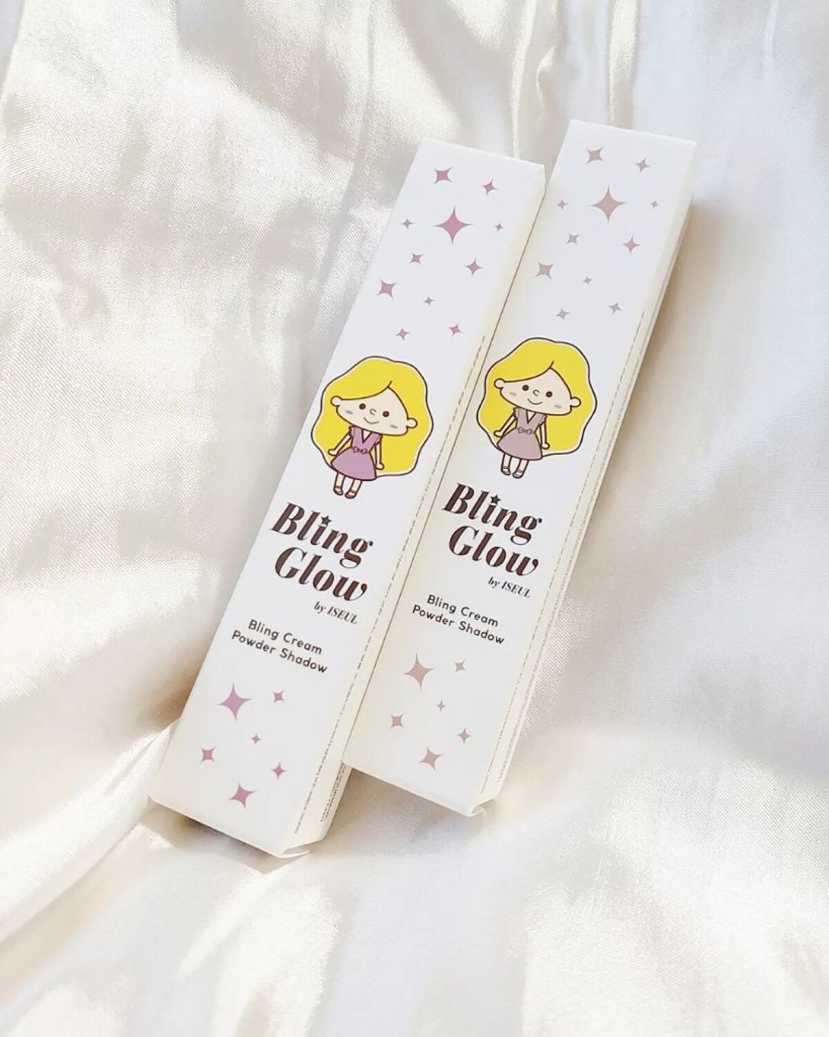 ブリンクリームパウダーシャドウ/BLING GLOW/単色アイシャドウを使ったクチコミ(5枚目)