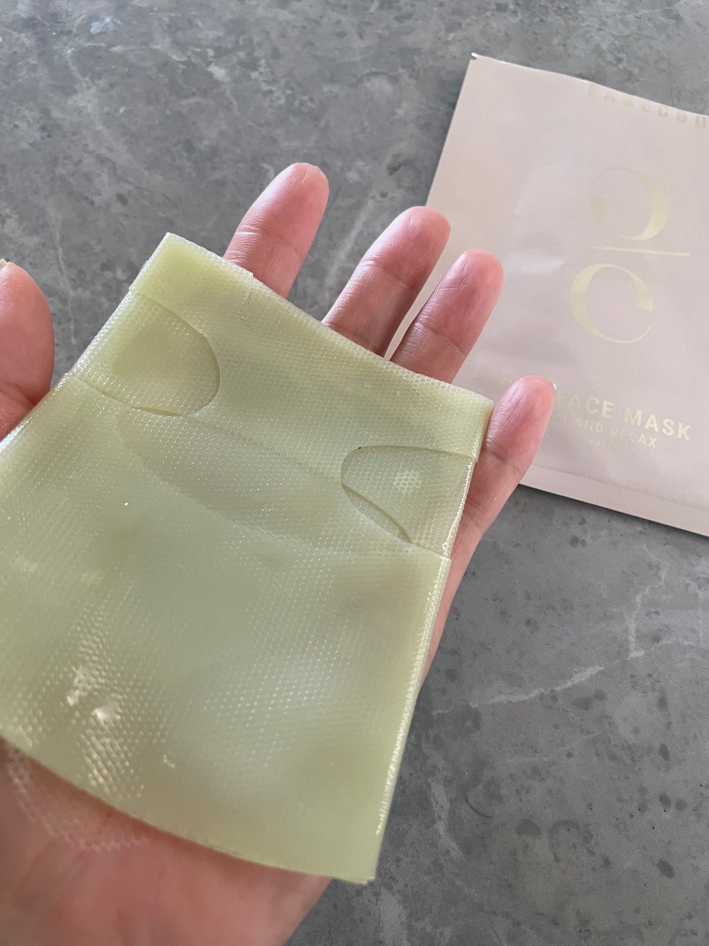 EASECBD ボタニカルリッチバランシングフェイスマスク/EASECBD/シートマスク・パックを使ったクチコミ(4枚目)