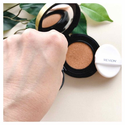 カラーステイ クッション ロングウェア ファンデーション/REVLON/クッションファンデーションを使ったクチコミ(4枚目)