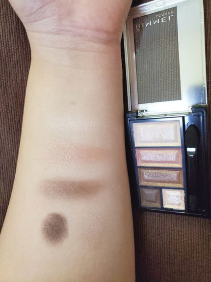 ショコラスウィート アイズ/リンメル ロンドン/アイシャドウパレットを使ったクチコミ(3枚目)