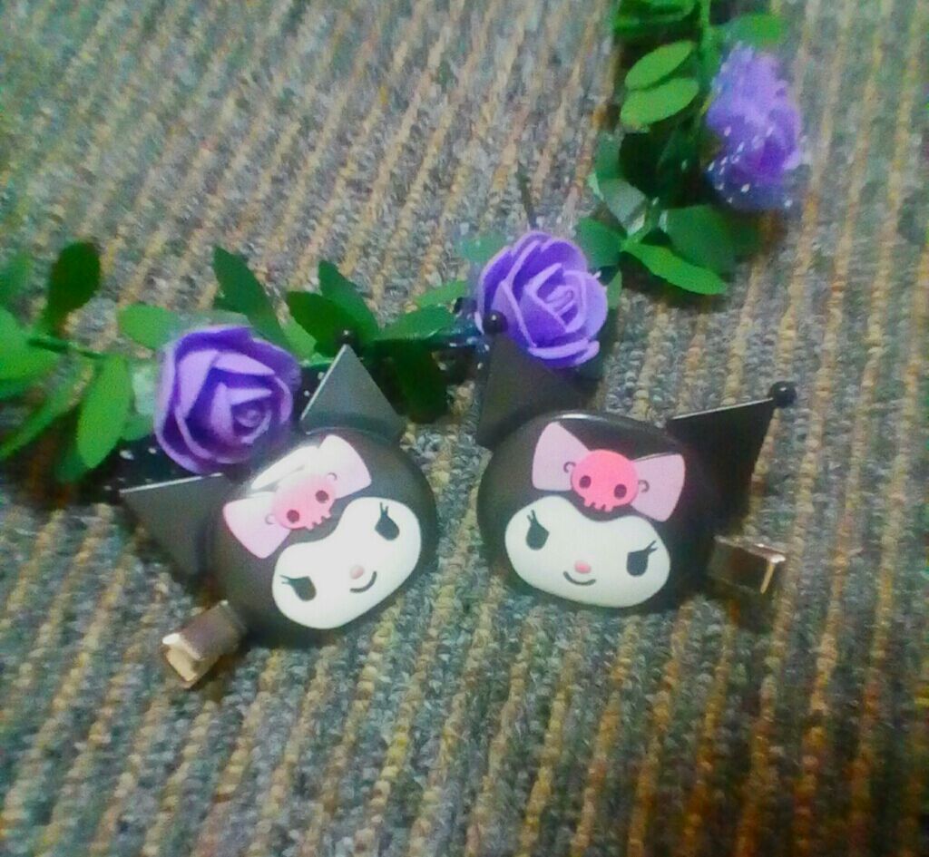 前髪クリップ/サンリオ/ヘアアクセサリーを使ったクチコミ（1枚目）