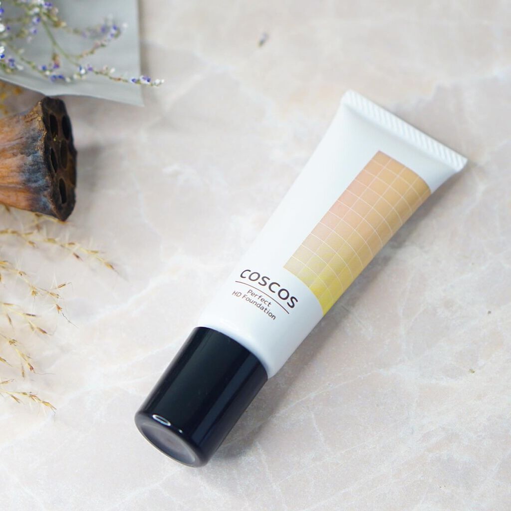 パーフェクトHDファンデーション/COSCOS/リキッドファンデーションを使ったクチコミ(4枚目)