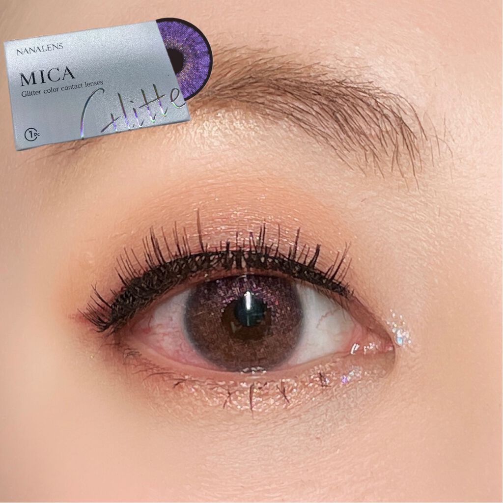MICA.3month/NANA LENS/カラーコンタクトレンズを使ったクチコミ(1枚目)