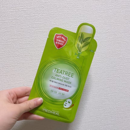 ティーツリーアンチダストカーミングマスク/MEDIHEAL/シートマスク・パックを使ったクチコミ(1枚目)