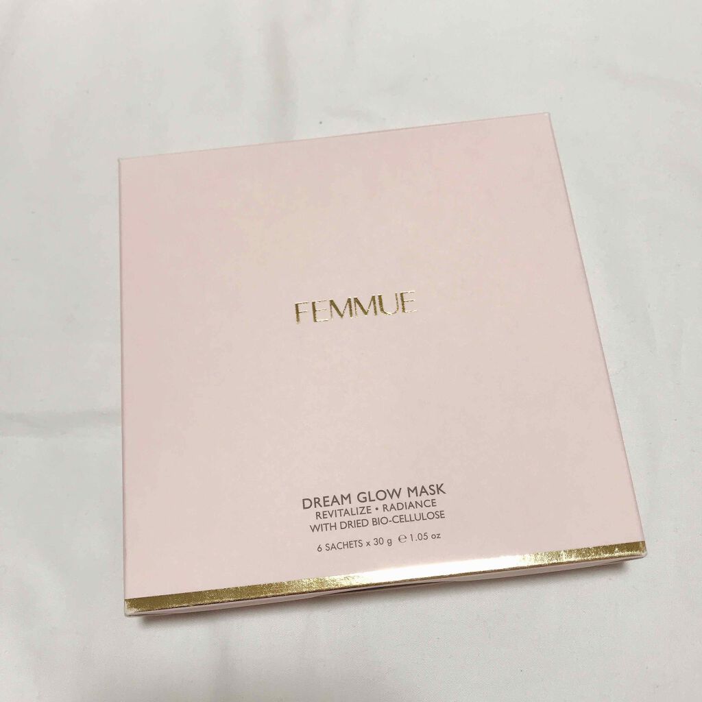 ドリームグロウマスク RR(透明感・キメ)/FEMMUE/シートマスク・パックを使ったクチコミ(2枚目)