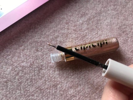 グリッターイルミネーションライナー/CipiCipi/リキッドアイライナーを使ったクチコミ(2枚目)