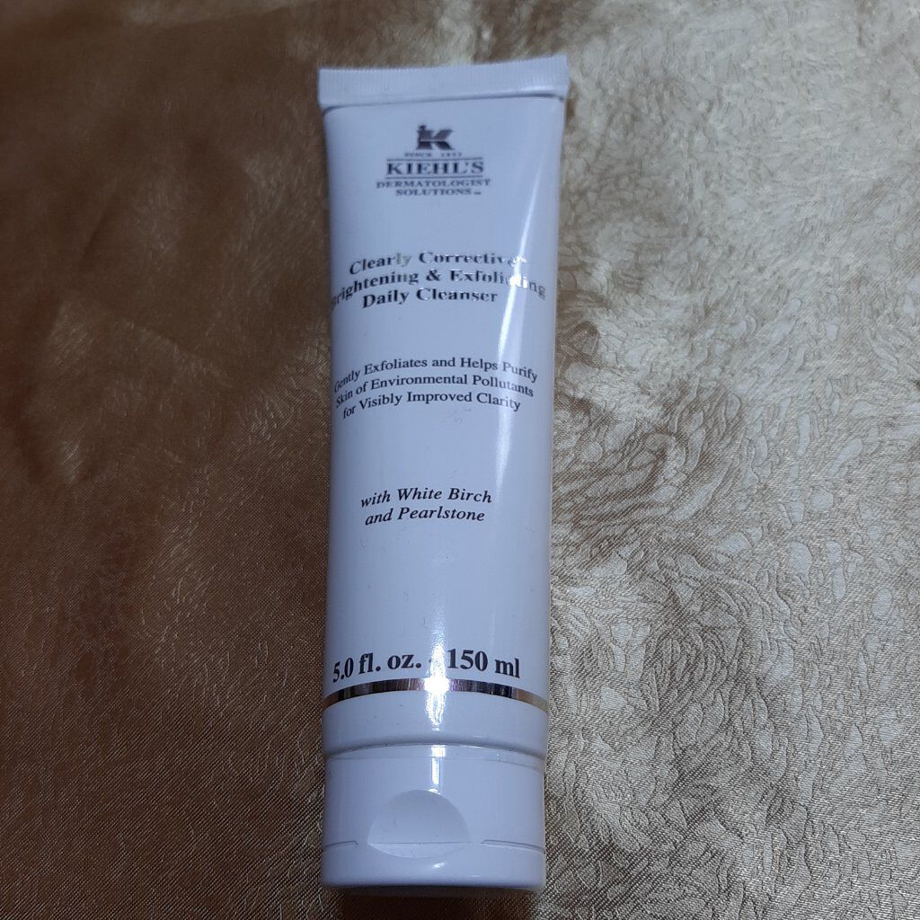 キールズ DS クリアリーホワイト エクスフォリエーティング クレンザー/Kiehl's/洗顔フォームを使ったクチコミ(1枚目)