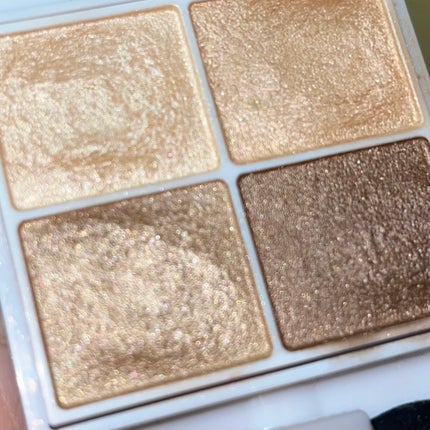 シルキースフレアイズ 01 ノーブルベージュ/キャンメイク/アイシャドウパレットを使ったクチコミ(2枚目)