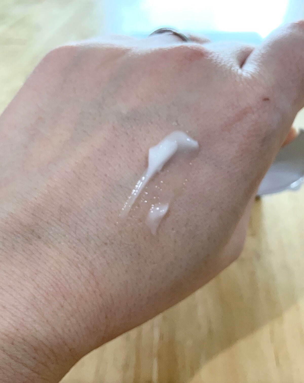 ピュアアルテミシア カーミングウォータークリーム/HANYUL(ハンユル)/フェイスクリームを使ったクチコミ(3枚目)