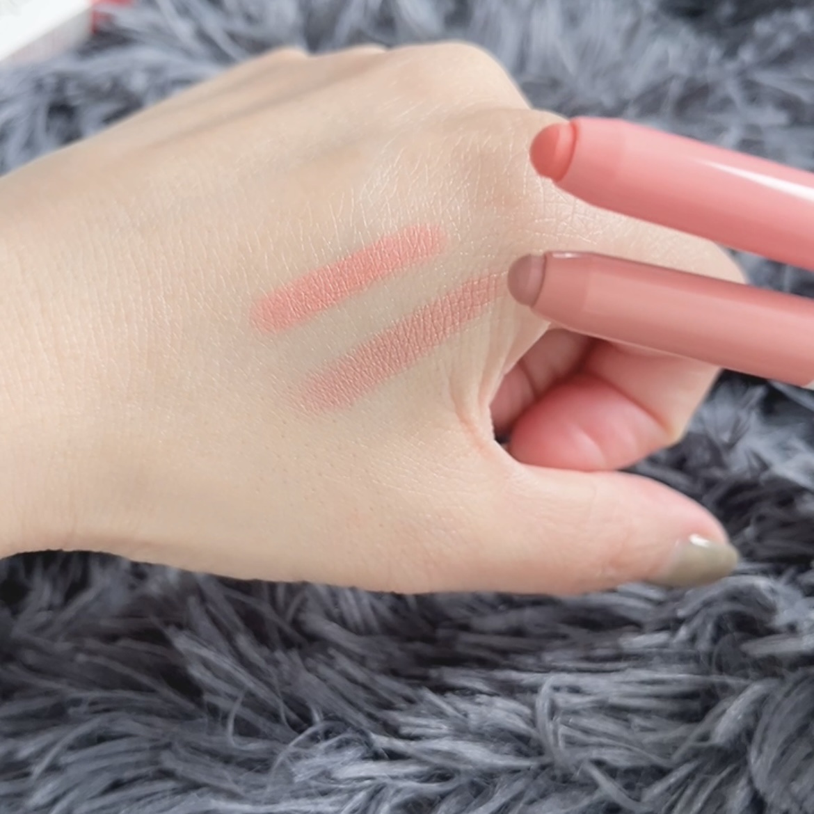 ムードブラーリップペンシル/dasique/リップライナーを使ったクチコミ（3枚目）