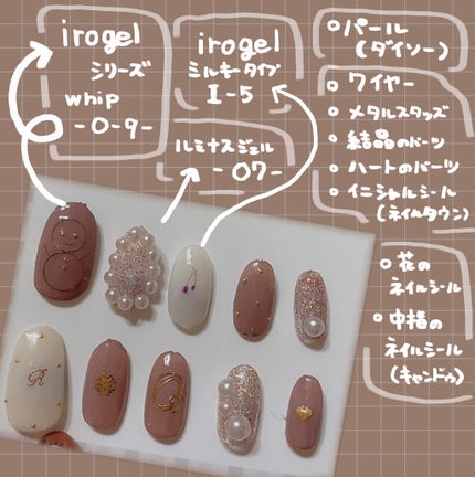 irogel/irogel(イロジェル)/ジェルネイルを使ったクチコミ(2枚目)