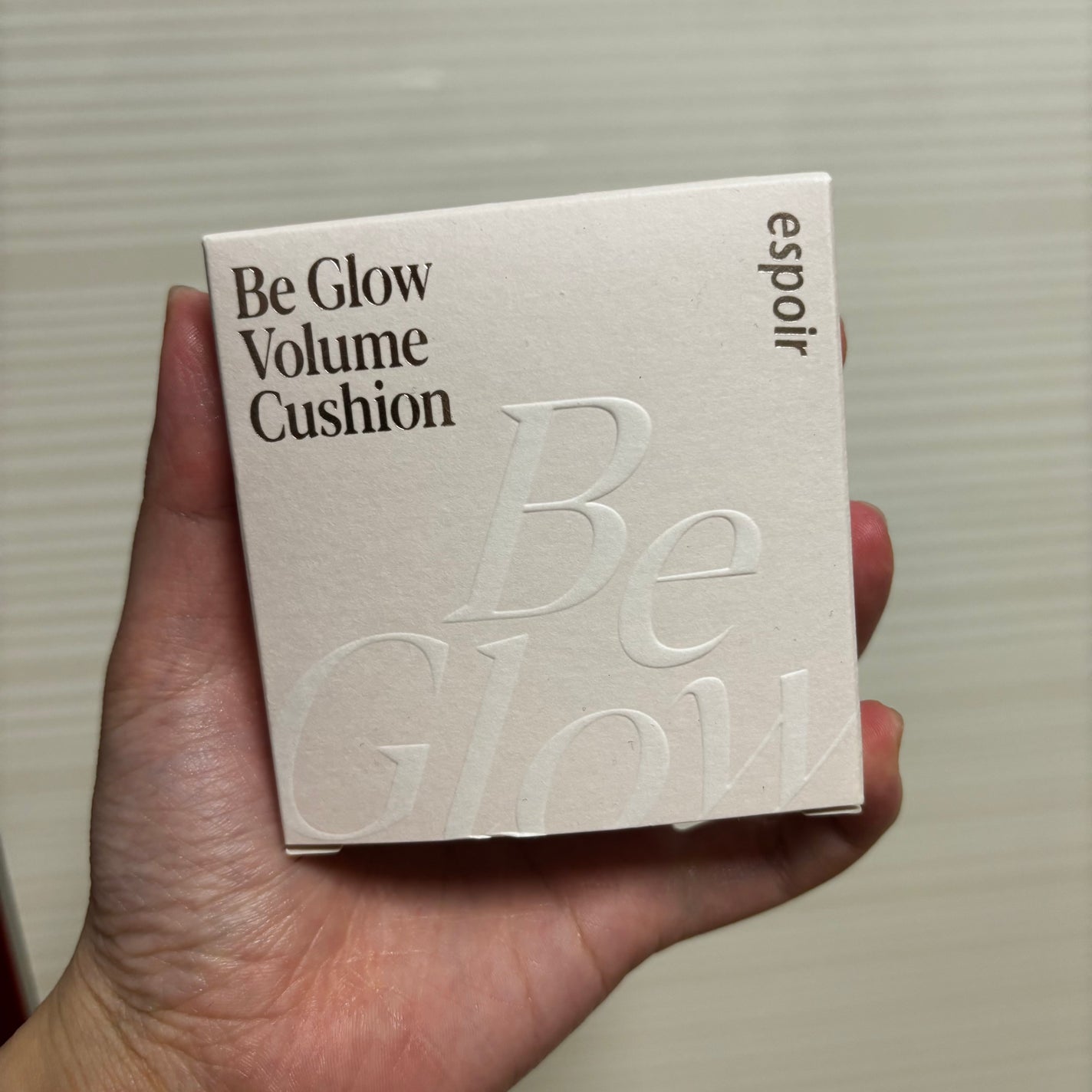 エスポア ビーグロー ボリュームクッション/espoir/クッションファンデーションを使ったクチコミ(1枚目)
