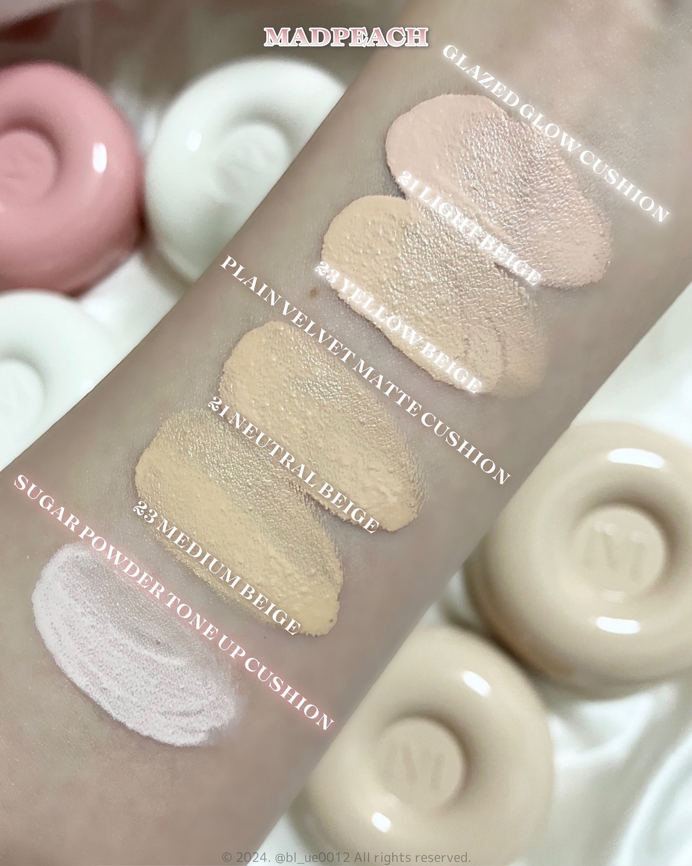 ぶる♥ on LIPS 「ころんと丸いドーナツ型パケ🍩🆕クッション登場🤍ドーナツみたいな..」(5枚目)