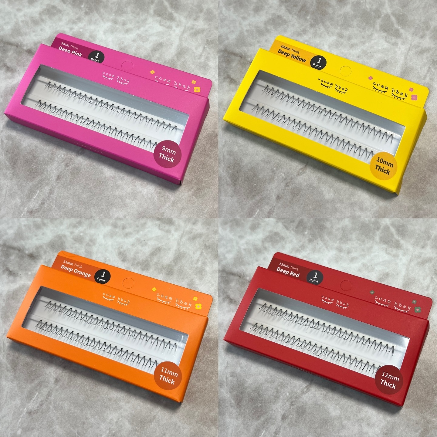 eyelash 10mm deep yellow/CCAM BBAK/つけまつげを使ったクチコミ（3枚目）