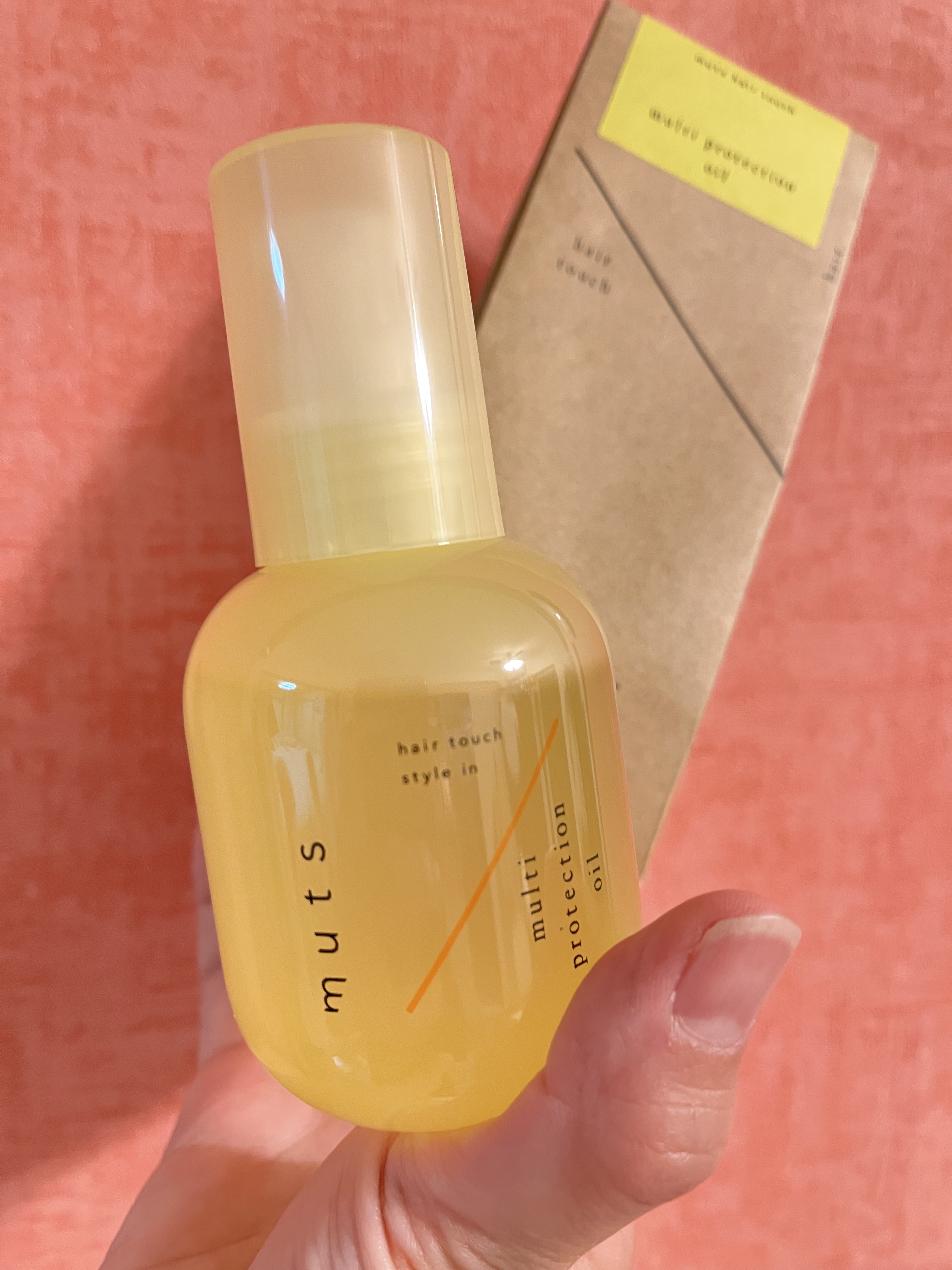 マルチ プロテクションオイル/ミューツへアタッチ/ヘアオイルを使ったクチコミ（1枚目）