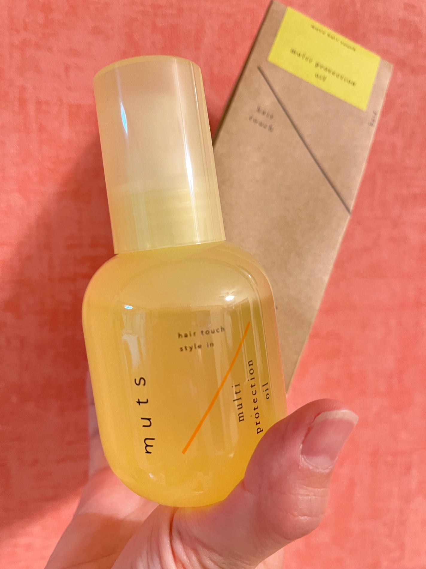 マルチ プロテクションオイル/ミューツへアタッチ/ヘアオイルを使ったクチコミ(1枚目)