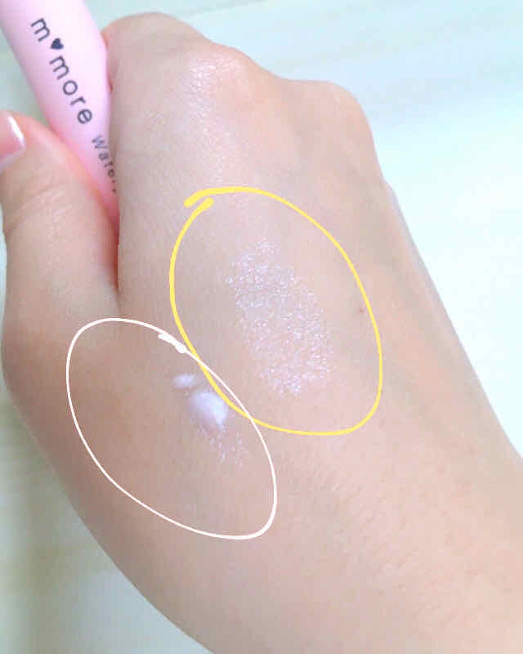 モモア ウォータリー グロー コート/ナリスアップ/ジェル・クリームチークを使ったクチコミ(4枚目)