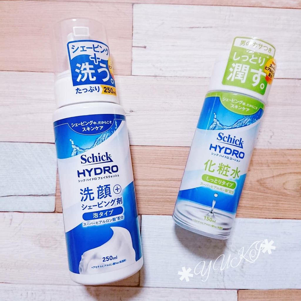 洗顔もできる シェービングジェル 180g/シック/洗顔フォームを使ったクチコミ（1枚目）