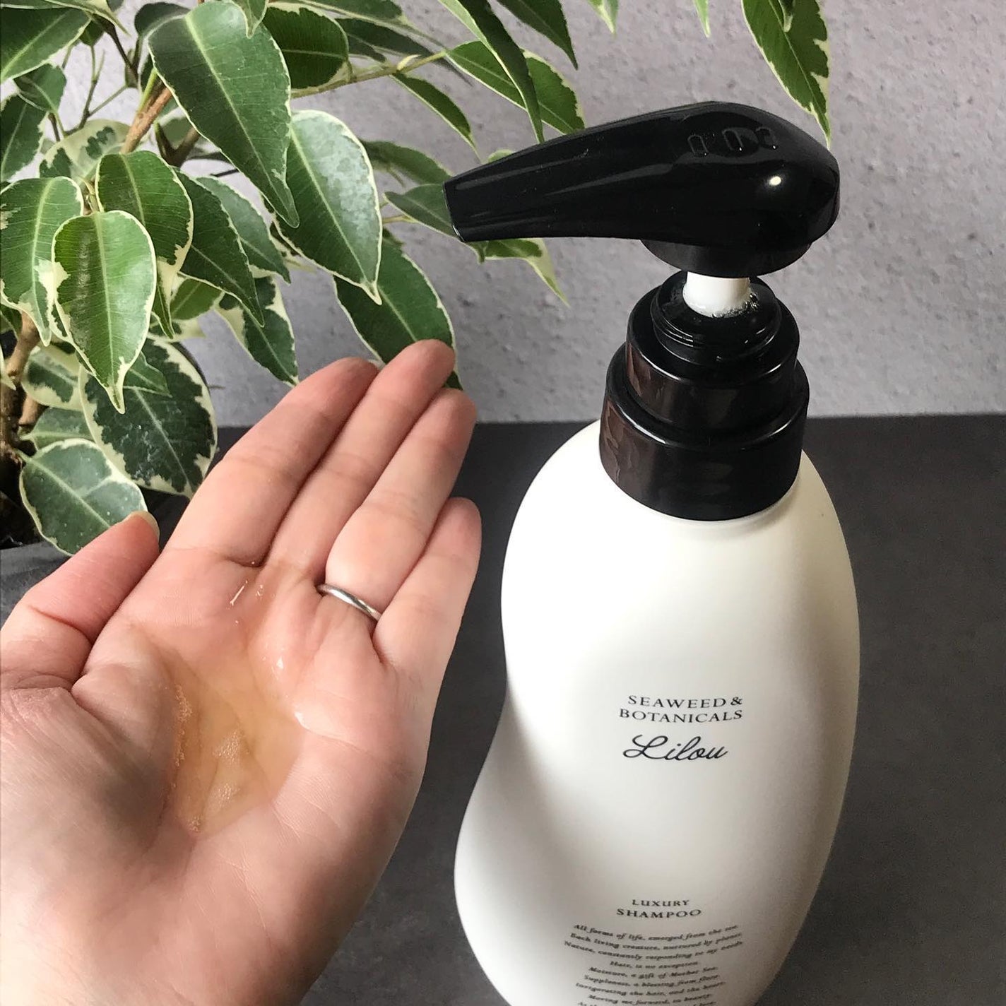 Lilou リル ラグジュアリーシャンプー/トリートメント/Lilou/市販シャンプーを使ったクチコミ(4枚目)