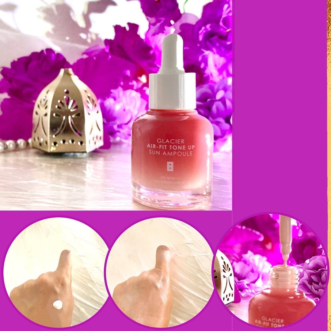 ピルソ グラシアエアフィットトーンアップサンアンプル SPF50 PA+++/feelxo/化粧下地を使ったクチコミ(4枚目)