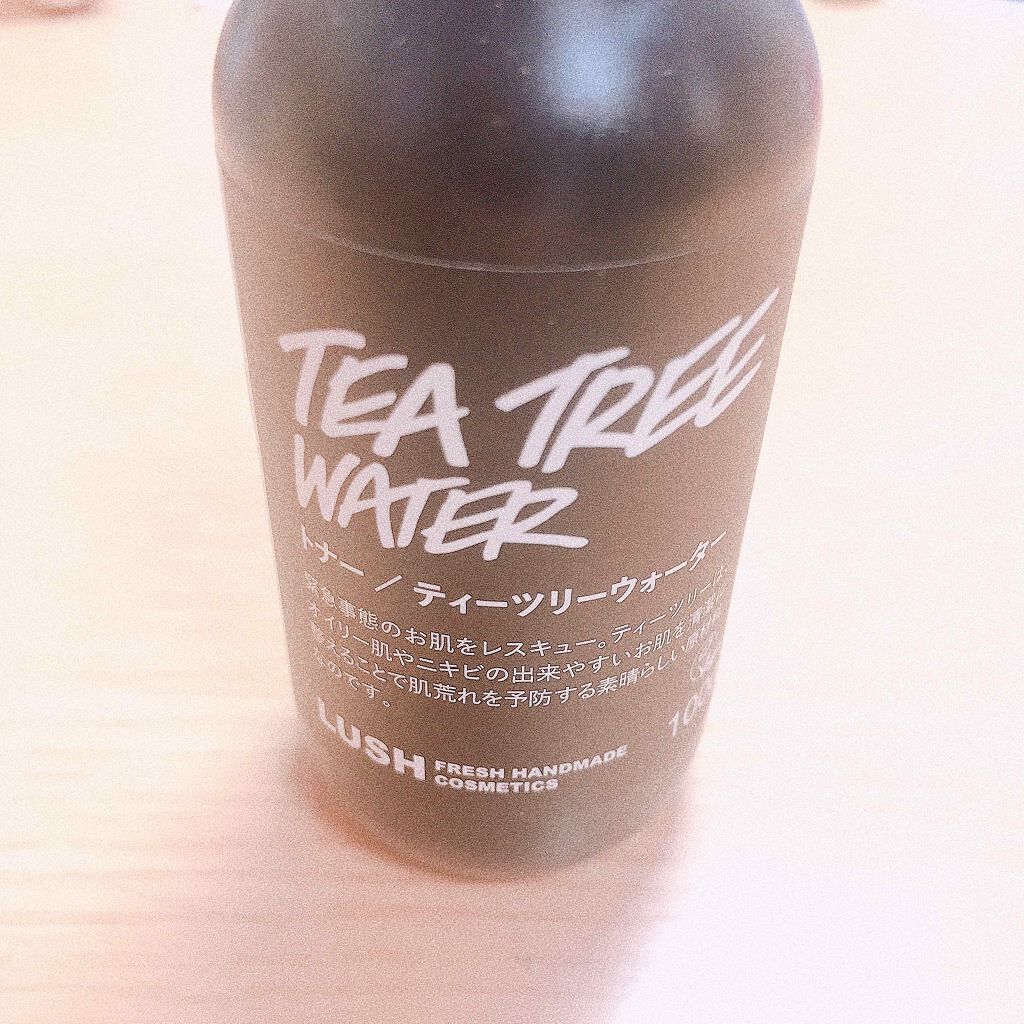 ティーツリーウォーター/ラッシュ/ミスト状化粧水を使ったクチコミ（1枚目）