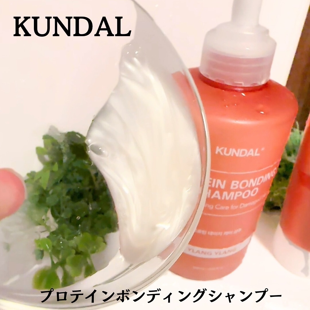 クンダル ダメージケア シャンプー/トリートメント/KUNDAL/市販シャンプーを使ったクチコミ（2枚目）