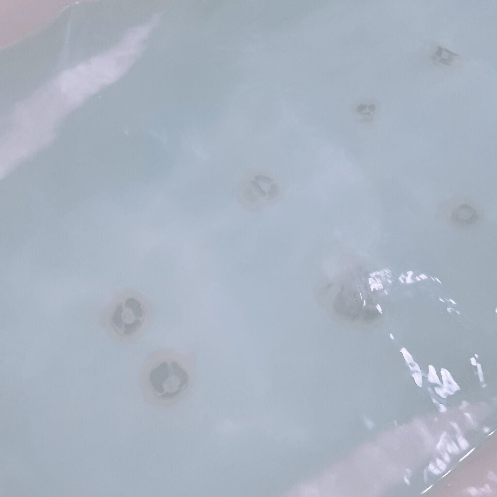 お塩ぽかぽかの湯/毛穴撫子/無機塩系入浴剤を使ったクチコミ(7枚目)