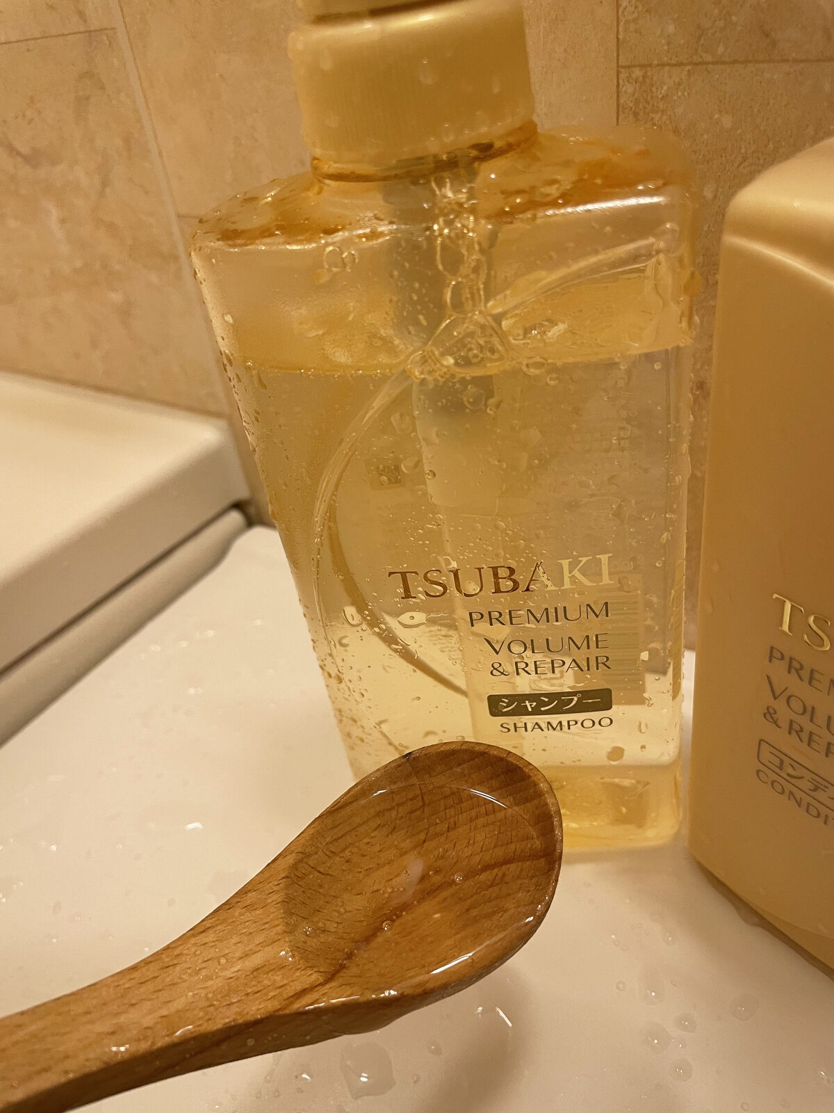 プレミアムリペア シャンプー／ヘアコンディショナー/TSUBAKI/市販シャンプーを使ったクチコミ（3枚目）