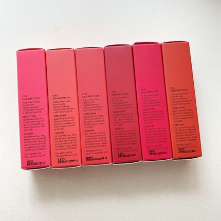 マッド マット リップ/CLIO/口紅を使ったクチコミ(6枚目)