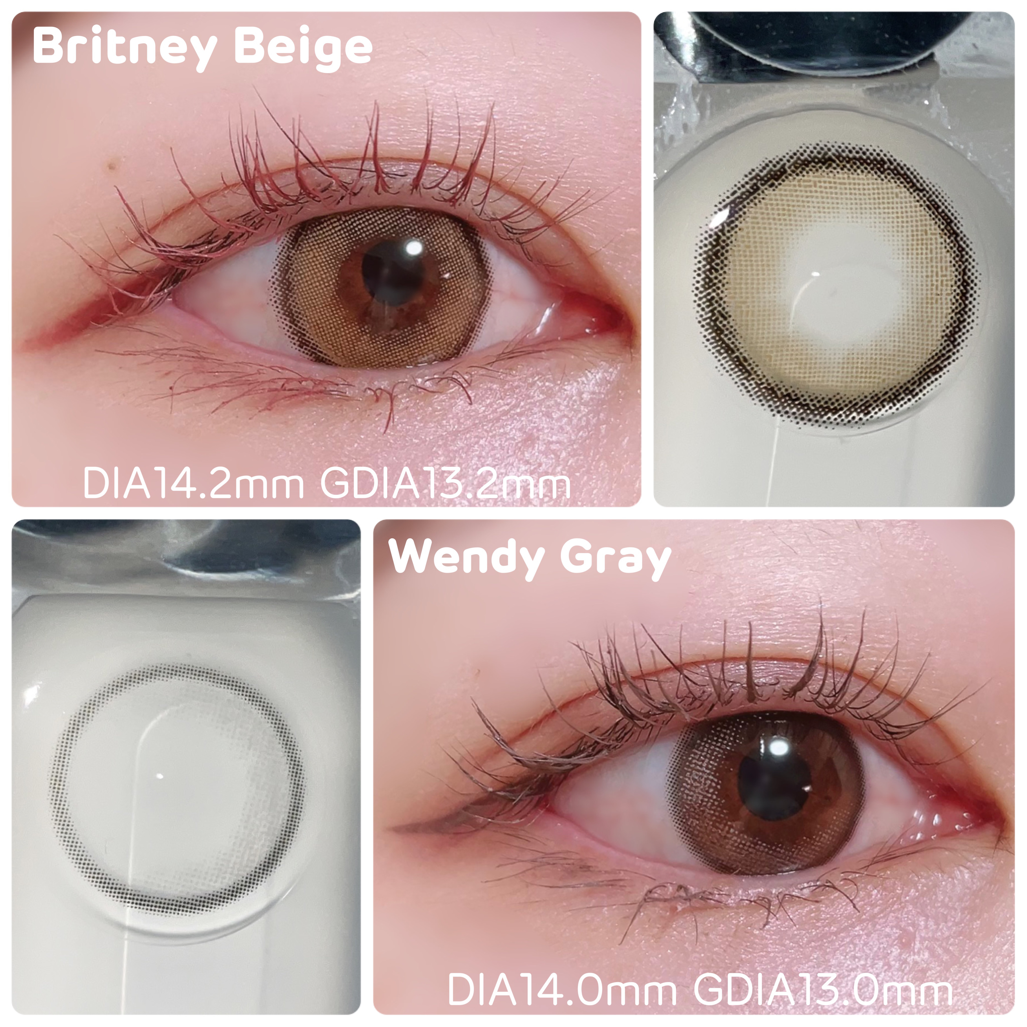 Wendy Gray/MANY LENS/カラーコンタクトレンズを使ったクチコミ（2枚目）