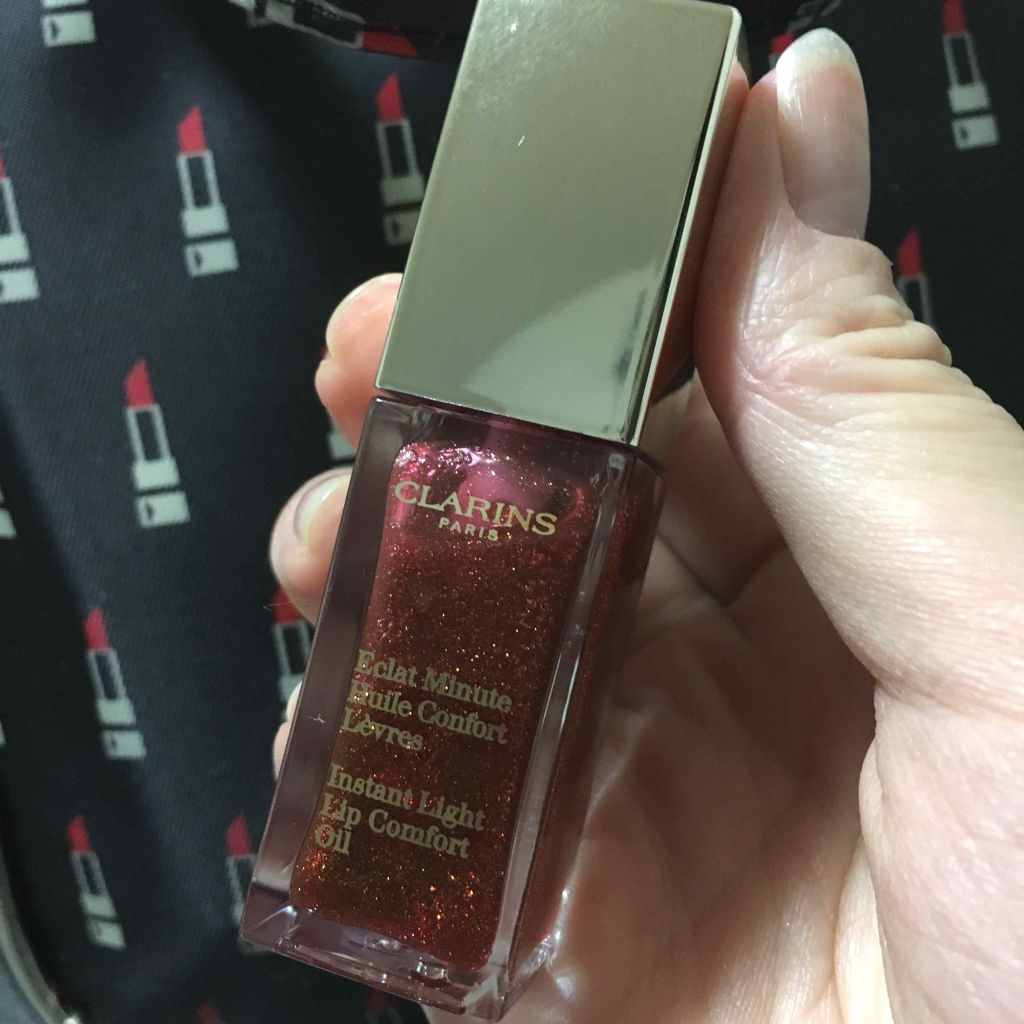 コンフォート リップオイル /CLARINS/リップグロスを使ったクチコミ(1枚目)