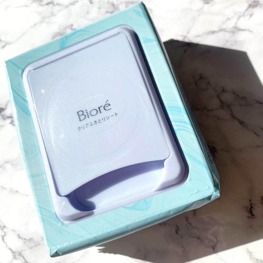 クリアふきとりシート/ビオレ/クレンジングシートを使ったクチコミ(1枚目)