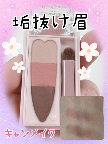 ミックスアイブロウカラー/キャンメイク/パウダーアイブロウを使ったクチコミ(1枚目)