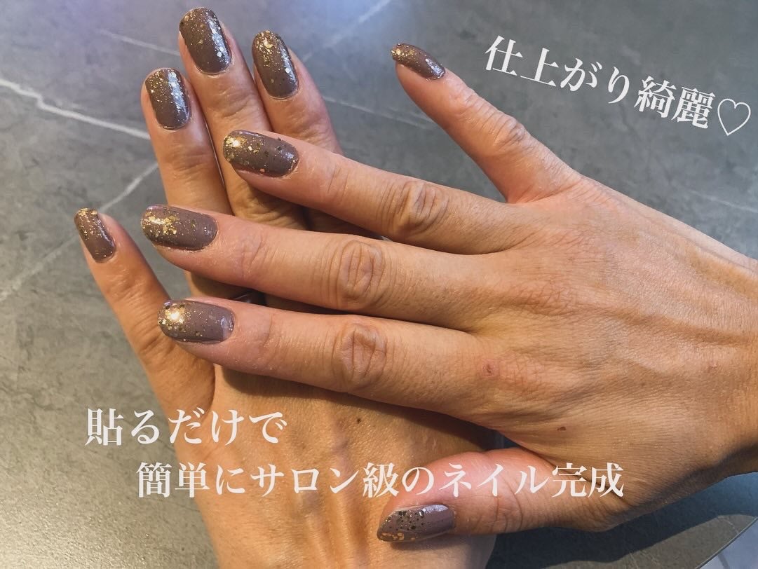 INCOCO インココ マニキュアシート/インココ/ネイルシールを使ったクチコミ(3枚目)