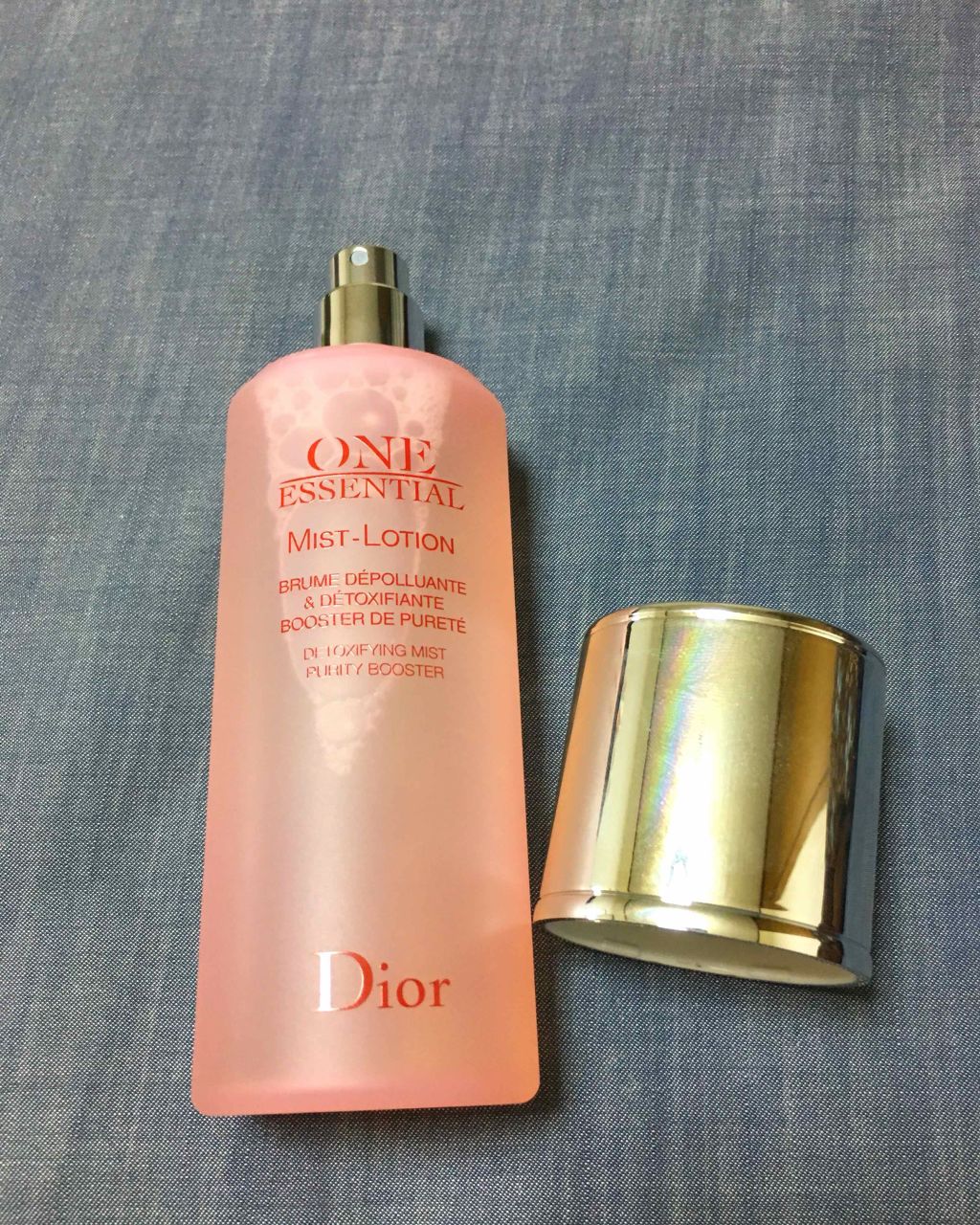 ワン エッセンシャル ミスト ローション/Dior/ミスト状化粧水を使ったクチコミ(2枚目)
