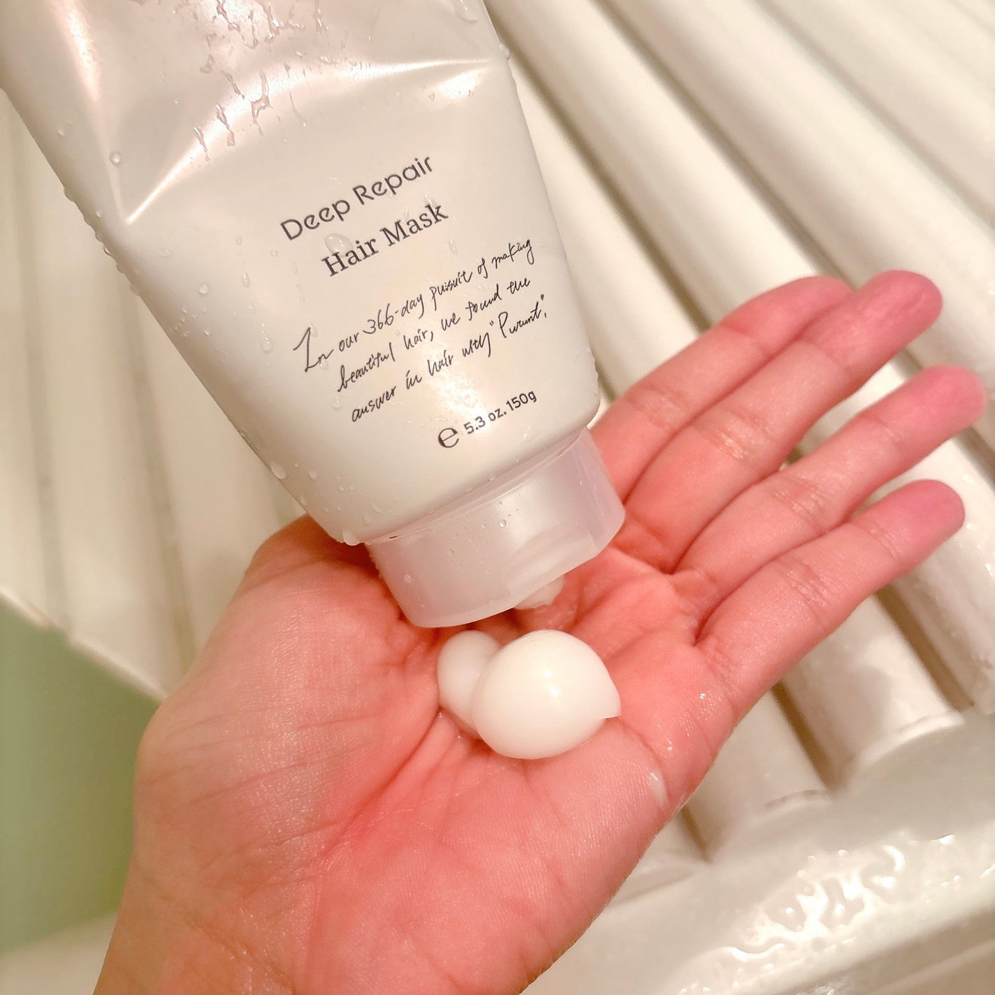 プルント ディープリペアリッチ美容液ヘアマスク/Purunt./ヘアマスク・ヘアパックを使ったクチコミ(3枚目)