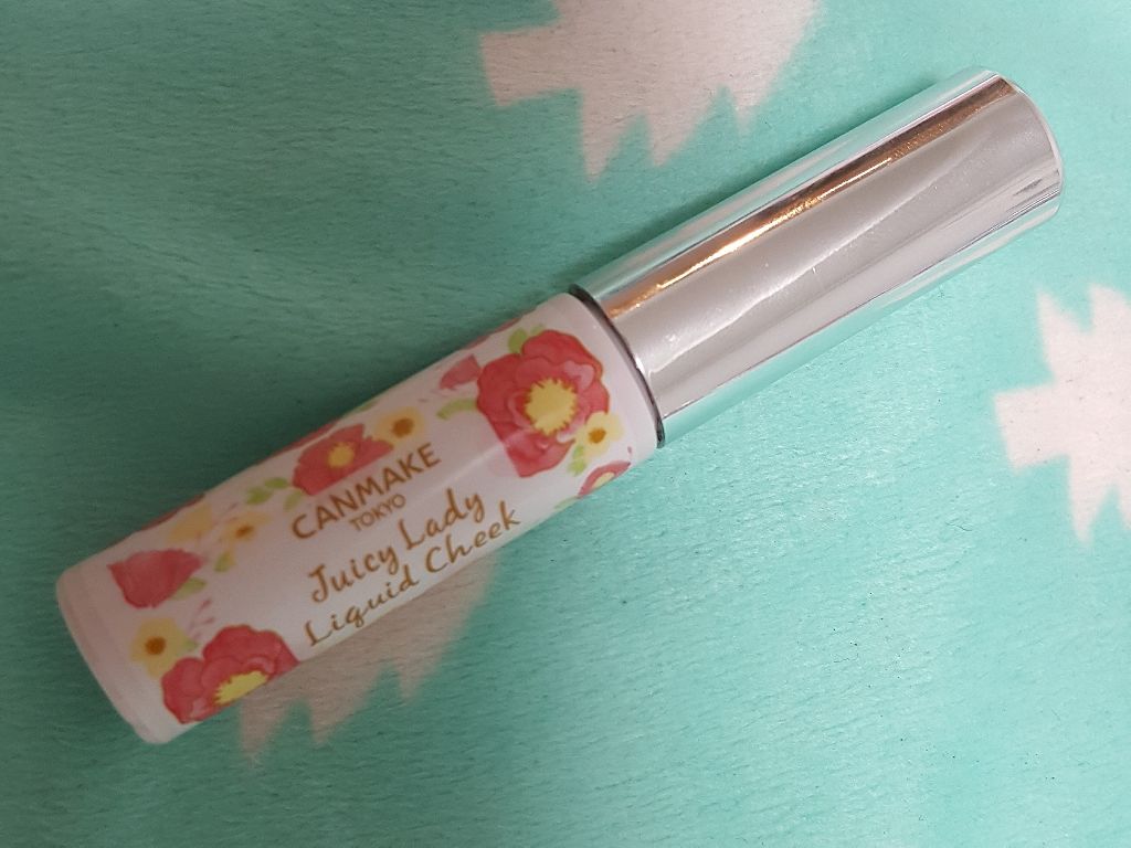 ジューシーレディリキッドチーク/キャンメイク/リキッドチークを使ったクチコミ（1枚目）