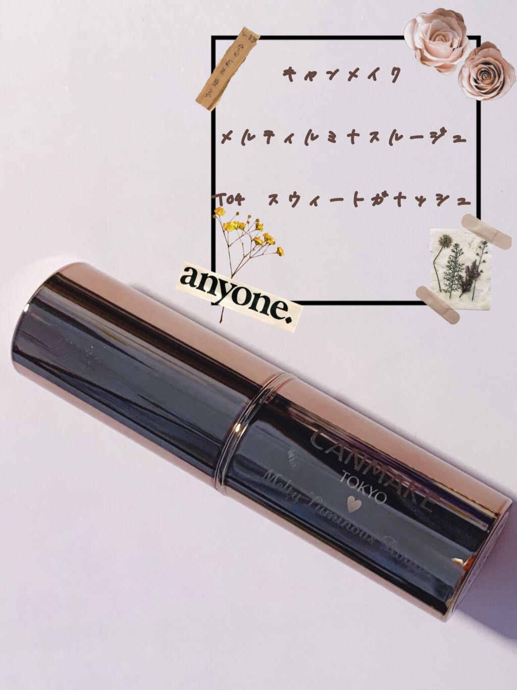 メルティールミナスルージュ(ティントタイプ)/キャンメイク/リップティントを使ったクチコミ(1枚目)