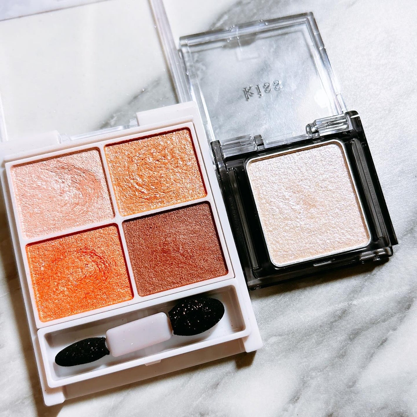 シルキースフレアイズ/キャンメイク/アイシャドウパレットを使ったクチコミ(4枚目)