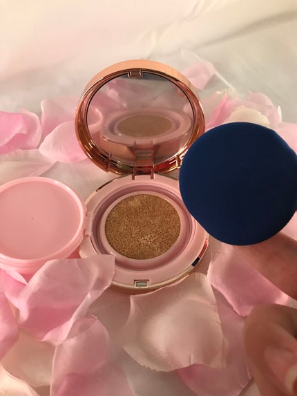 ピンクティーツリーカバークッション/APLIN/クッションファンデーションを使ったクチコミ(3枚目)