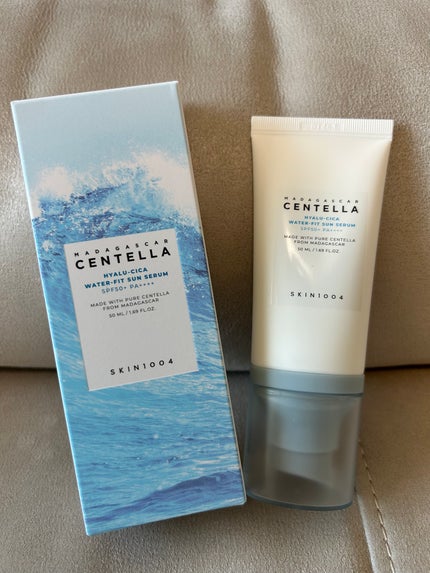 ヒアルーシカ ウォーターフィット サンセラム/SKIN1004/日焼け止めローションを使ったクチコミ(1枚目)