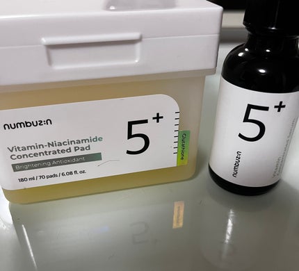 5番 白玉グルタチオンC美容液/numbuzin/美容液を使ったクチコミ(2枚目)